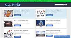 Desktop Screenshot of gentleninja.com